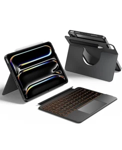 Smart Case With Touchpad Keyboard Cover For iPad Pro 11 M4 5th Gen Multi Touch - Picture 1 of 9