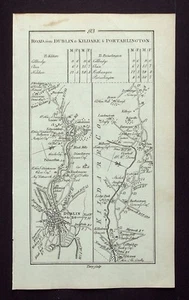 IRLAND, DUBLIN, KILDARE, PORTARLINGTON, antike Karte, Taylor & Skinner, 1778 - Bild 1 von 4