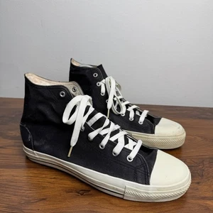 Mens Demonia Black and White Chuck Taylor Shoes Size 11 - Picture 1 of 7