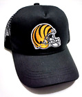 Cincinnati Bengals Hat Black Embroidered Breathable Mesh Cap (Adult/Adj. Size)