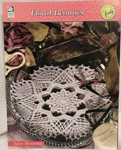 Floral Beauties ~ CROCHET PATTERN INSTRUCTIONS ONLY~ Intermediate-Lotus Blossom - Picture 1 of 8