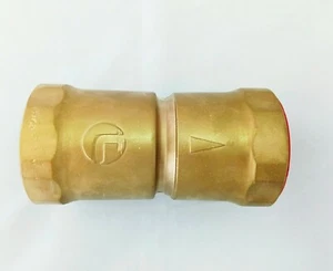 VALVOLA DI RITEGNO 2" 1/2 OTTONE MODELLO UNIVAL AUTOCLAVE IDRAULICA NON RITORNO - Imagen 1 de 1