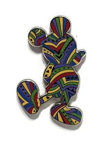 Pin Disney Rainbow Stars and Hearts 2011 de pie de Mickey Mouse #84837 - Imagen 1 de 2
