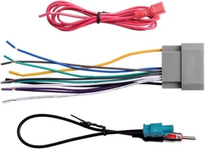 Car Stereo Wiring Harness Fit for 2006-2016 Dodge, 2008-2016 Jeep, 2004-2016 - Picture 1 of 4