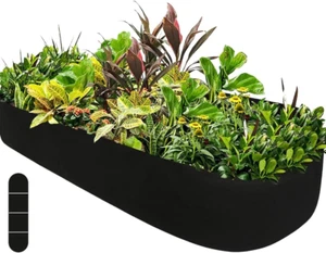 2X8 Ft Fabric Raised Garden Bed Planter for Outdoor Flower Vegetables Gardening - Picture 1 of 8