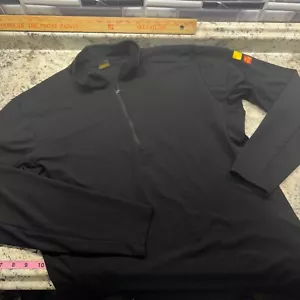 Top Pullover Arc'teryx Arc' Test Team Para Hombres Talla XXL Capa Base Cuarto Cremallera Negro - Imagen 1 de 5
