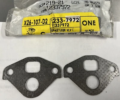 ACDelco GM 219-21 EGR Valve Gasket  12337972 (SET OF 2) - Image 1 of 2