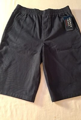 儿童 14 码长短裤法国烤面包海军蓝全新带标签校服  — 第 1/4 张图片