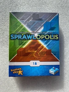 Sprawlopolis Frosted Games Familienspiel Kartenspiel Solitärspiel Button Shy Neu - Picture 1 of 7