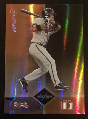 2004 Leaf Limited #125 RAFAEL FURCAL Spotlight SP #d 9/100! BRAVES - Image 1 of 2