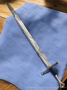 Espada Narsil Fragmentos Rotos Rey Aragorn Tamaño Completo 52 Pulgadas Señor de los Anillos Bf - Imagen 1 de 5