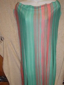 Le Mystere 2350 transparentes Cover Up UK Small/US Small grün/rose neu ohne Etikett - Bild 1 von 2