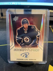 21-22 UD SPx Pierre-luc Dubois SPx Signatures 