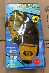 Body Glove Scuba Snorkeling Set Unisex Gear Bag Sz 8 - 9   Womens Sz 10 - 11 NEW - Picture 1 of 5