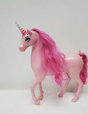 Барби сказочная принцесса розовый блестящий единорог - пони лошадь игрушка Mattel 2011 - Изображение 1 из 4