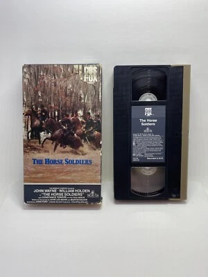 The Horse Soldiers Western 1959, VHS Tape 1984, John Wayne - FREE SHIPPING - Image 1 of 4