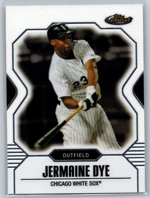 2007 Topps Finest #126 Jermaine Dye WHITE SOX (B) - Image 1 of 2