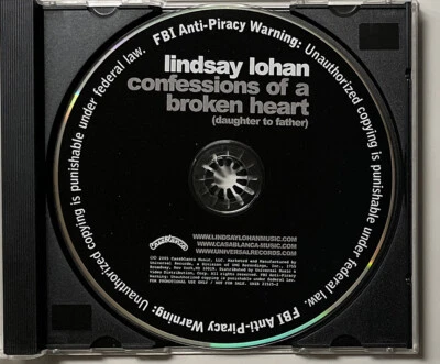 Lindsay Lohan Confessions Of Broken Heart Radio Mix Promo CD - Image 1 of 2