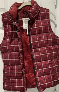 Eddie Bower Quilted Down Vest Full Zip and Snaps Size S - Picture 1 of 7