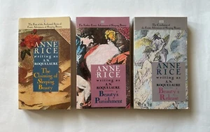ANNE RICE/A.N. Roquelaure Adventures of Sleeping Beauty Trilogy 3 Paperback Set - Picture 1 of 15