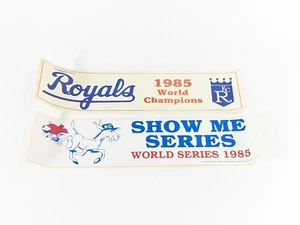 MLB Kansas City Royals 1985 Campeones Mundiales pegatina Show Me Series - Imagen 1 de 7