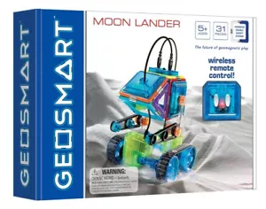 GeoSmart Moon Lander Geomagnetic Vehicle Set with Track Wheels for Ages 5+ - Picture 1 of 6