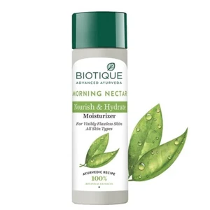 Biotique Morning Nectar Flawless Skin moisturizer for All Skin Types 190ml- - Picture 1 of 1