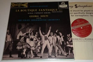 Georg Solti ROSSINI-RESPIGHI La Boutique Fantastique - London Blueback CS 6005 - Picture 1 of 2