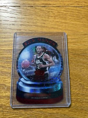 Kawhi Leonard Sno Globe 2021-2022 Crown Royale Asia Red T-Mall #9 ~ LA Clippers - Image 1 of 2