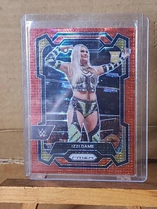 2024 Panini Prizm WWE Izzi Dame Red Pulsar Prizm Rookie RC 171/399 - Picture 1 of 3
