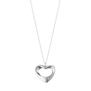 Georg Jensen. Sterling Silver Heart Pendant #152D  - 'Henning Koppel' - Picture 1 of 1