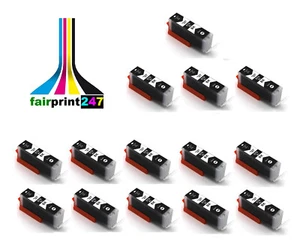 XXL-Patrone schwarz für Canon Pixma MG5752 MG5753 MG5760 MG6800 MG6820 MG6821 - Bild 1 von 11