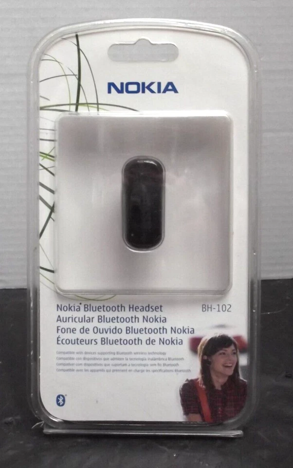 Auriculares Bluetooth Nokia BH-102 Nuevos Precintados Foto 1 de 4