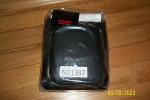 hobo international black leather purse bag pocketbook 8 x 7" - Picture 1 of 2
