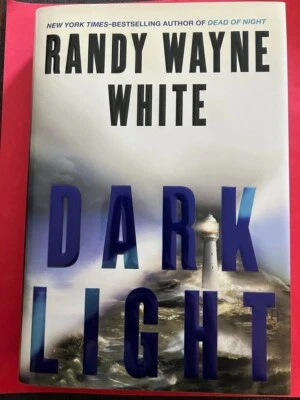 Dark Light by Randy Wayne White Signed Insc 1st Like New Hardcover Doc Ford 2006 - Image 1 of 4