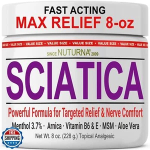 Sciatica Nerve Cream - Crema Comfort Massima Resistenza per Piedi, Mani, Gambe, - Foto 1 di 5