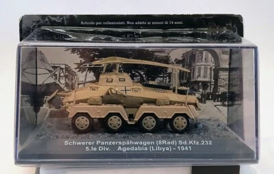 Schwerer Panzerspahvagen Libya 1941 1/72 Eaglemoss - Image 1 of 3