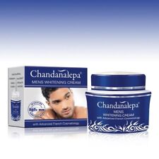 #3x Men's Whitening Cream Chandanalepa Herbal Beauty No Bleaching Glow Skin 20g