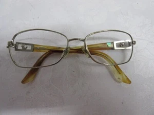 Versace Women's Gold Tone Metal Frame Eyeglass Frames 1216-B 1252, Missing Lens - Picture 1 of 6