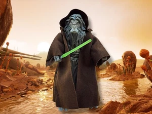 2009 Hasbro Star Wars Legacy Collection Jedi K'Kruhk 3,75" Actionfigur NM - Bild 1 von 11