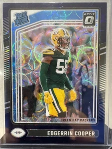 Mira telescópica púrpura (RC) 2024 Panini Donruss Optic - clasificación Rookie Edgerrin Cooper #231 - Imagen 1 de 2