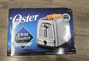 Oster Advanced Toast 2-Scheiben Toaster Edelstahl für Bagels & alle Brotsorten - Bild 1 von 2