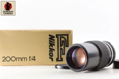 [MINT] Nikon Ai Nikkor 200mm f/4 Telephoto MF Prime Lens From JAPAN - Image 1 of 4
