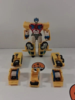 Rare transformers  yellow Optimus Prime  2003 sams club exclusive Incomp - Image 1 of 4