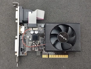 PNY NVIDIA GEFORCE GT 710 2GB DDR3 GRAPHICS CARD - FAST SHIPPING - Picture 1 of 5