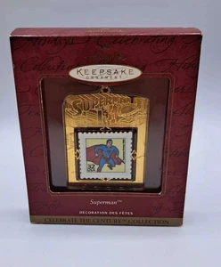 Sello de Superman 1999 Hallmark Keepsake Ornament Celebrate The Century Collection - Imagen 1 de 3