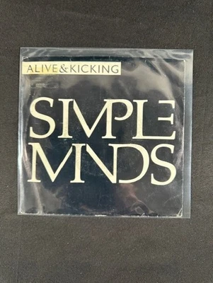 Simple Minds ~ Alive & Kicking 1985 A&M records Masterdisk w Pic. Sleeve VG+ VG - Image 1 of 4
