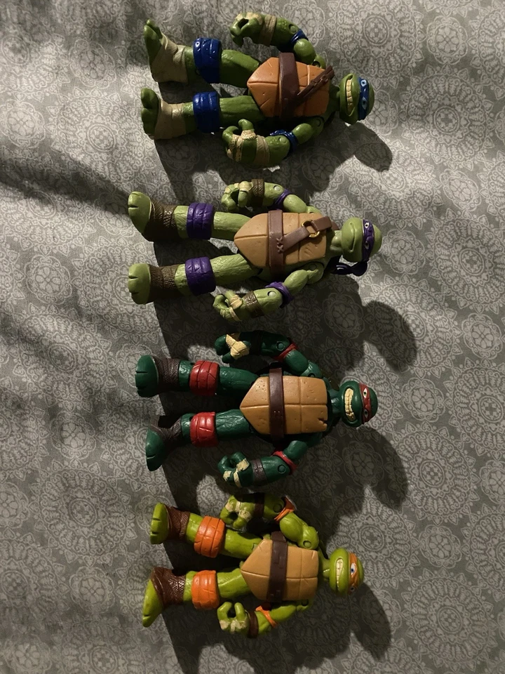 Lote Playmates Teenage Mutant Ninja Turtles 2012 Foto 1 de 1