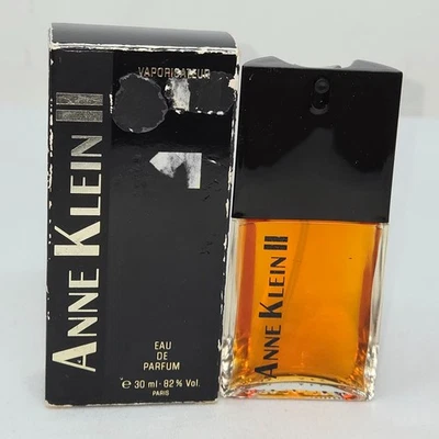 ANNE KLEIN II EAU DE PARFUM SPRAY PARÍS 1 FL OZ PERFUME VINTAGE CON CAJA Foto 1 de 3