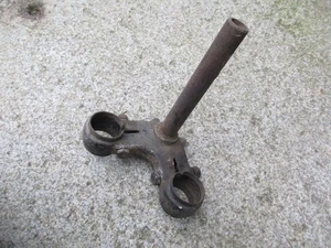 DKW RT 125 puente de horquilla inferior gafas de horquilla puente de la horquilla yoke - Imagen 1 de 9